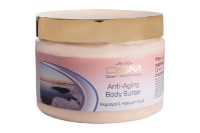 Anti-Aging Body Butter Scented with gentle tropic Papaya and Passion Fruit