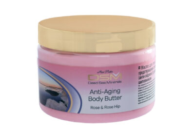 Anti-Aging Body Butter scented with a pleasant aroma of Rosa and Rose Hip