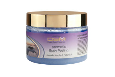 Aromatic Body Peeling scented with bright smell of Lavender and Vanilla Patchouli