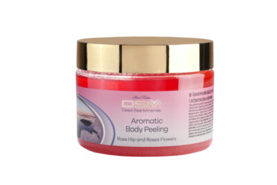 Aromatic Body Peeling scented with certain Rose Hip and Roses Flowers aroma