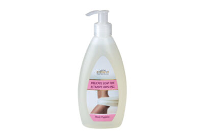 Delicate soap for intimate washing