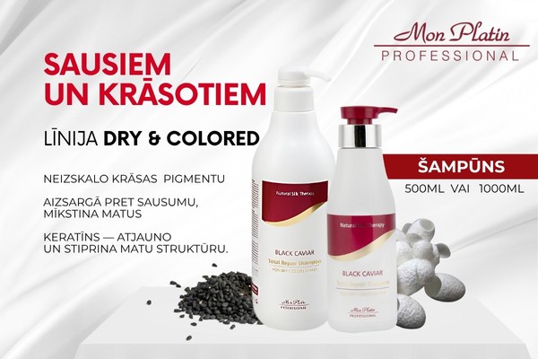 Šampūns dry & colored