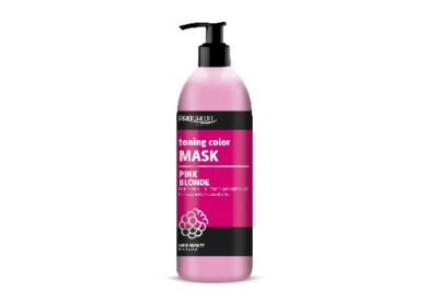 Toning color mask pink blonde