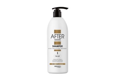 After keratin shampoo